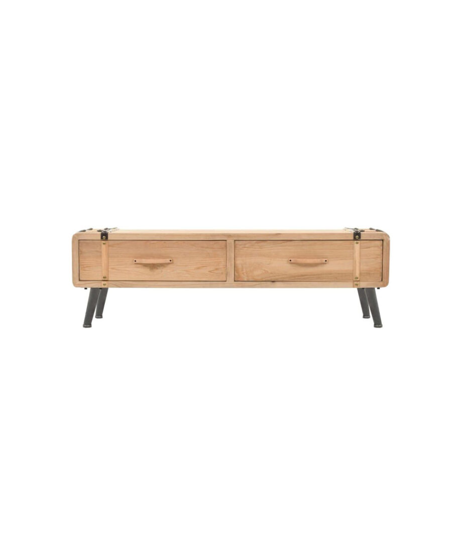 Fir Wood TV Lowboard