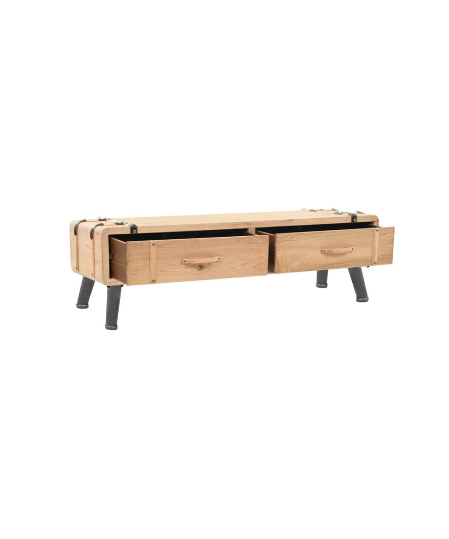 Fir Wood TV Lowboard