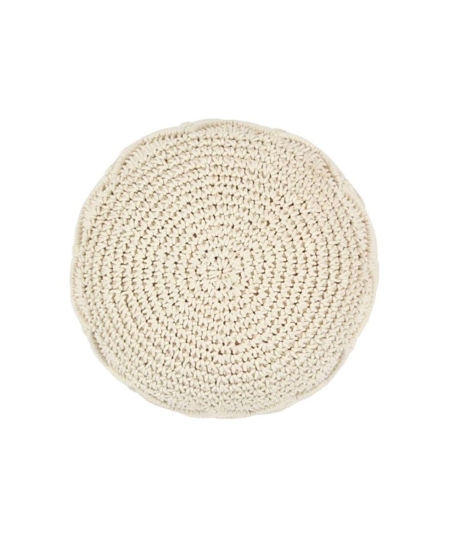 Macrame Handmade Pouf Seat
