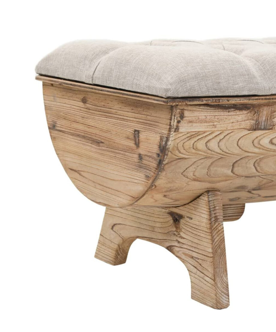 Solid Wood Chest Bench