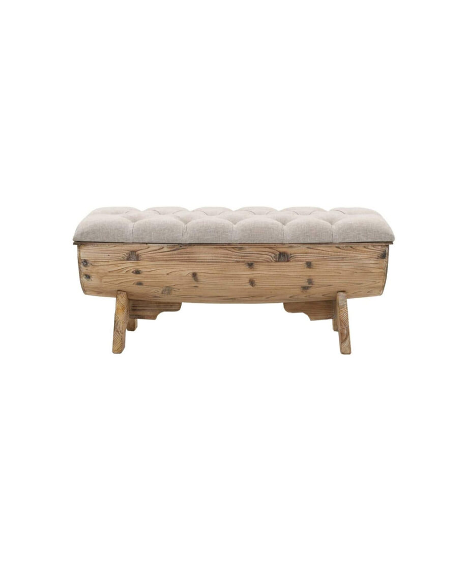 Solid Wood Chest Bench